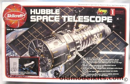 Skilcraft Hubble Space Telescope, 74638 plastic model kit